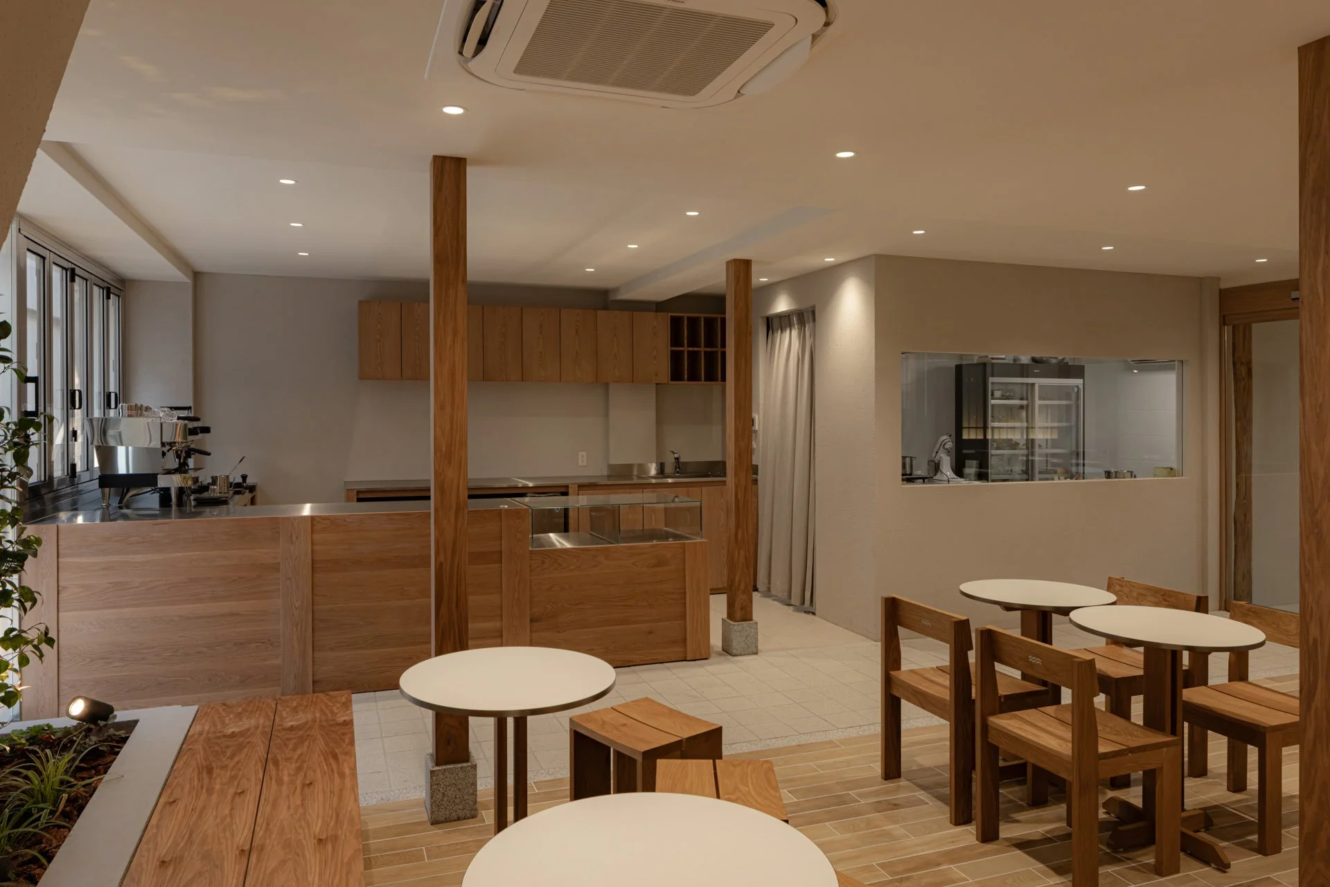 Pangaカフェエリア