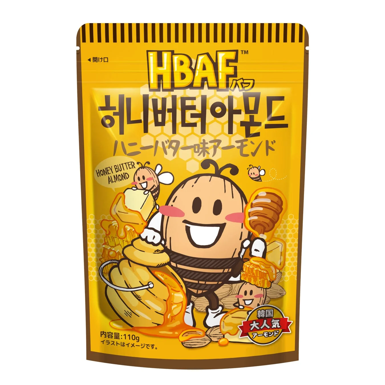 ハニーバター味アーモンド