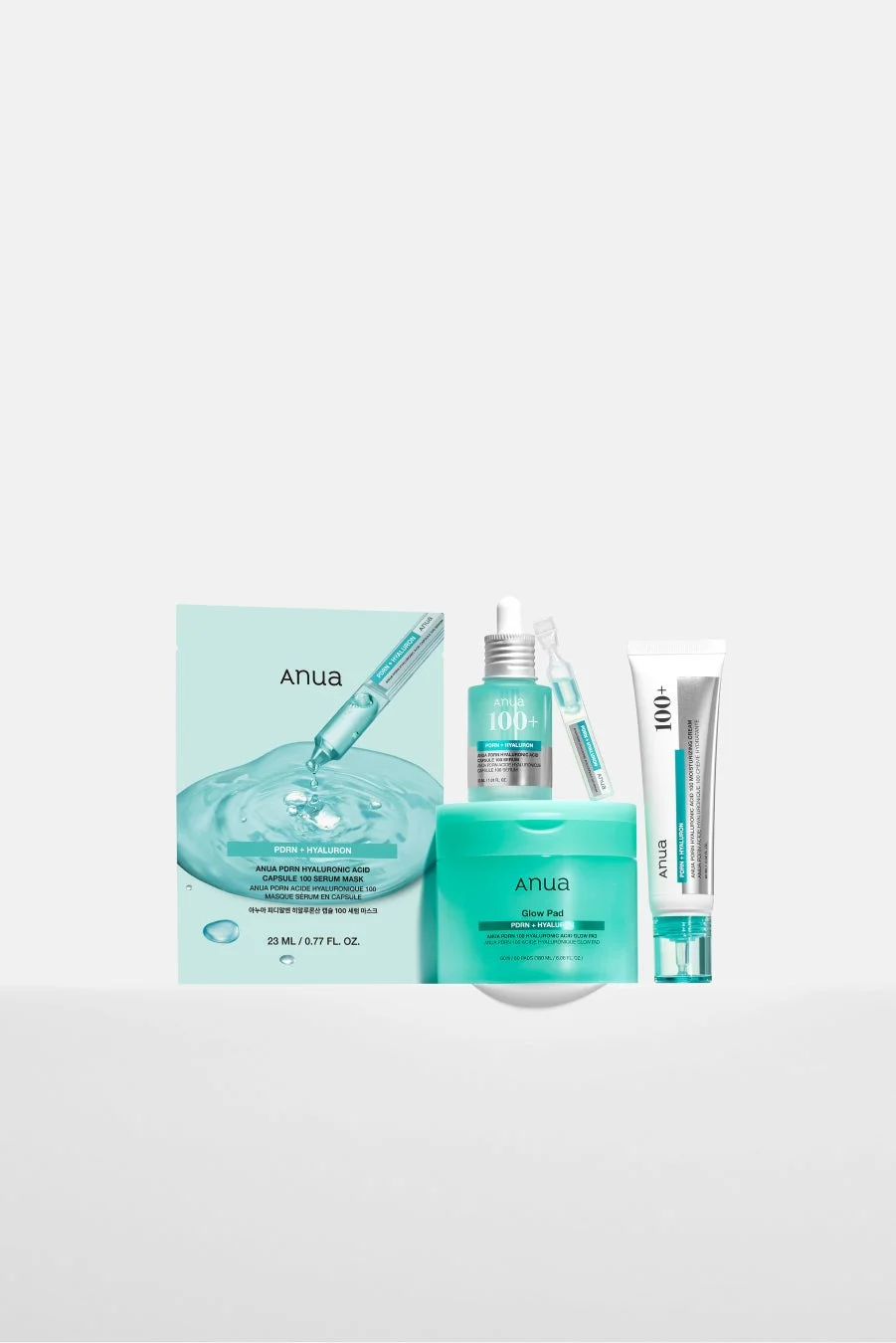 Anua PDRN + HYALURON シリーズ製品