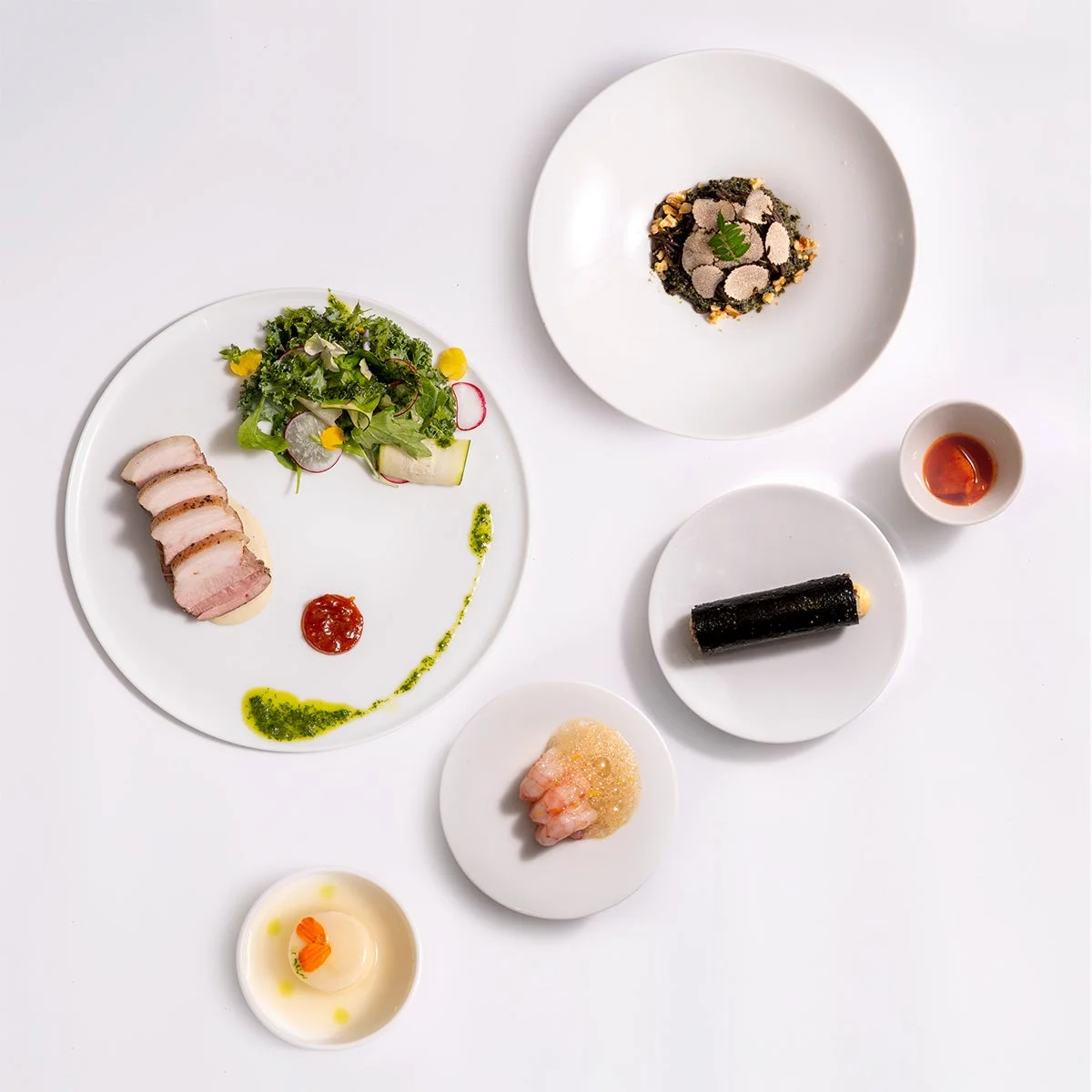 ランチテイスティングコース料理例