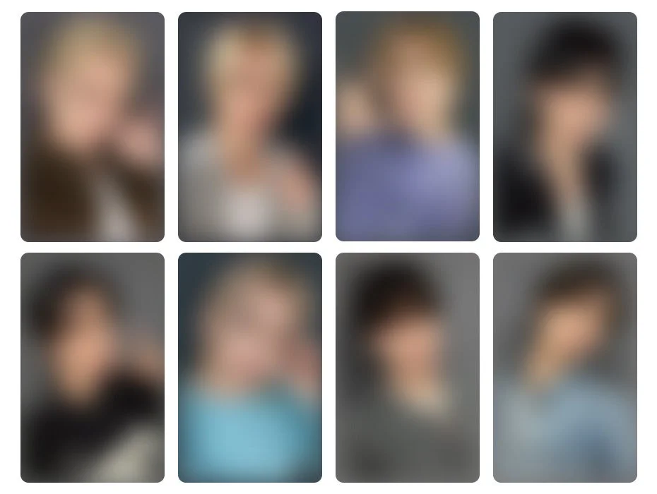 限定セルカ絵柄フォトカード