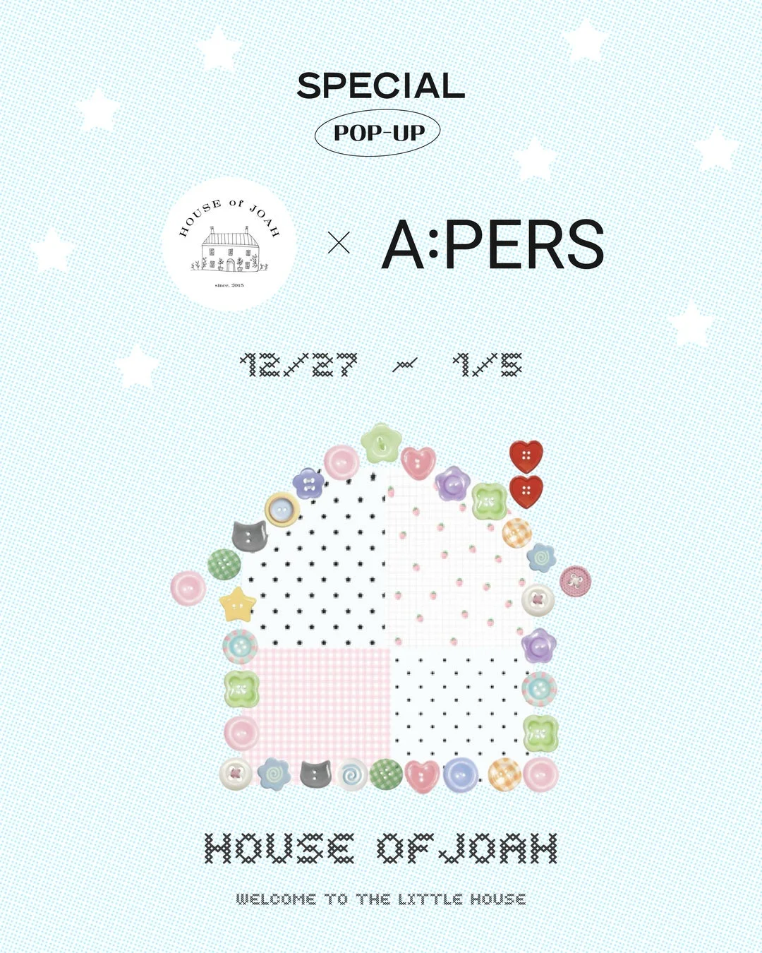 ポップアップストア告知ポスター