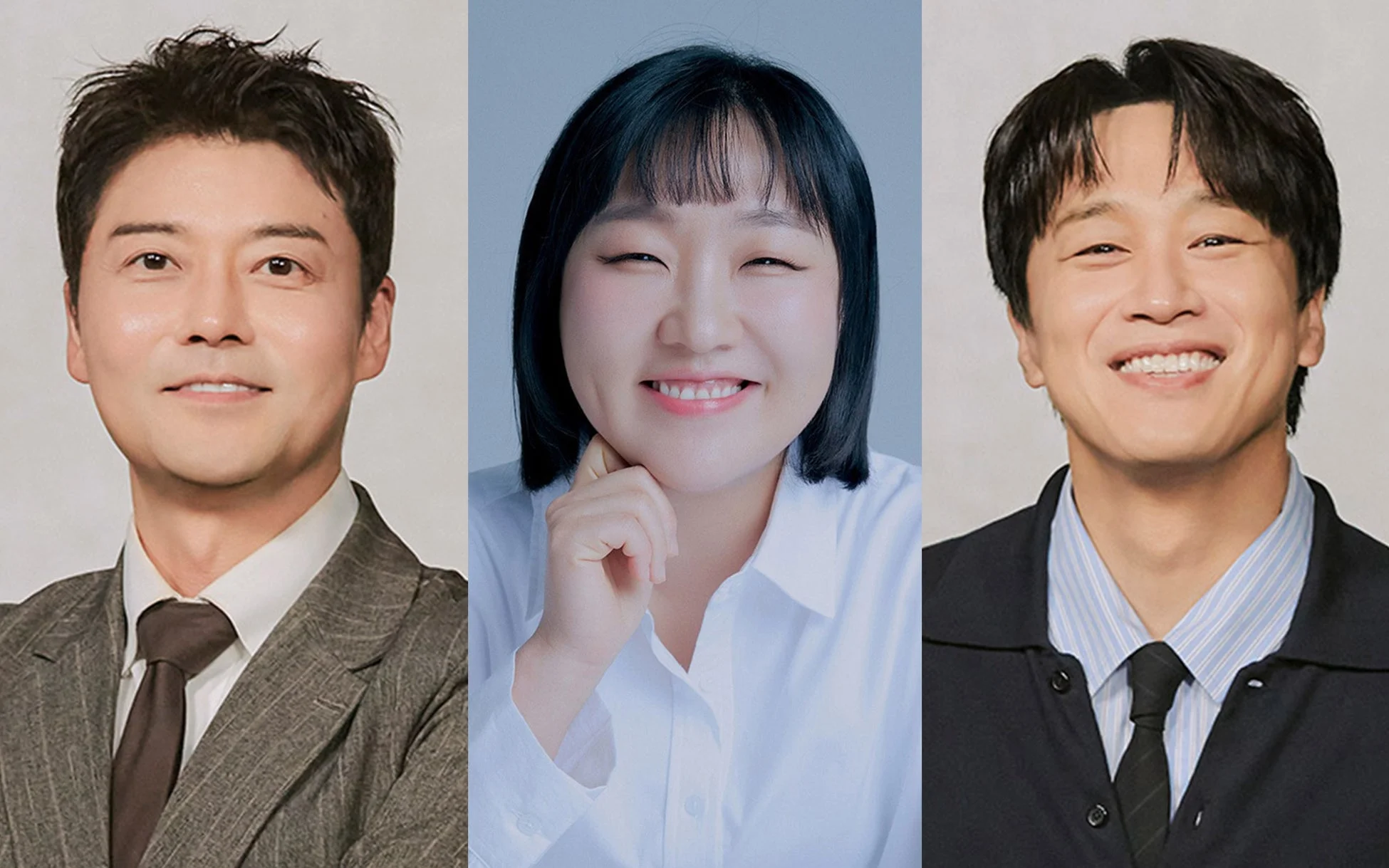 3人の東アジア系の人々