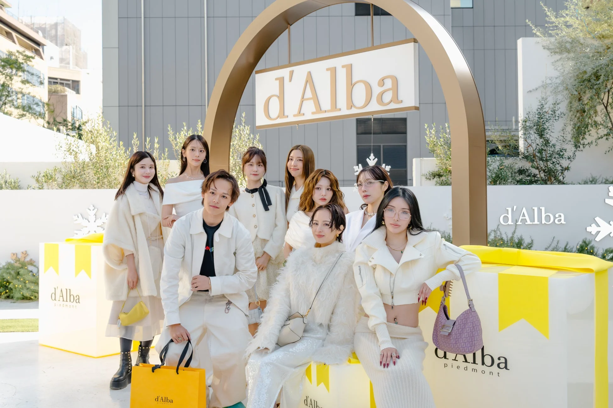 ハラカド・表参道ポップアップでのグループ