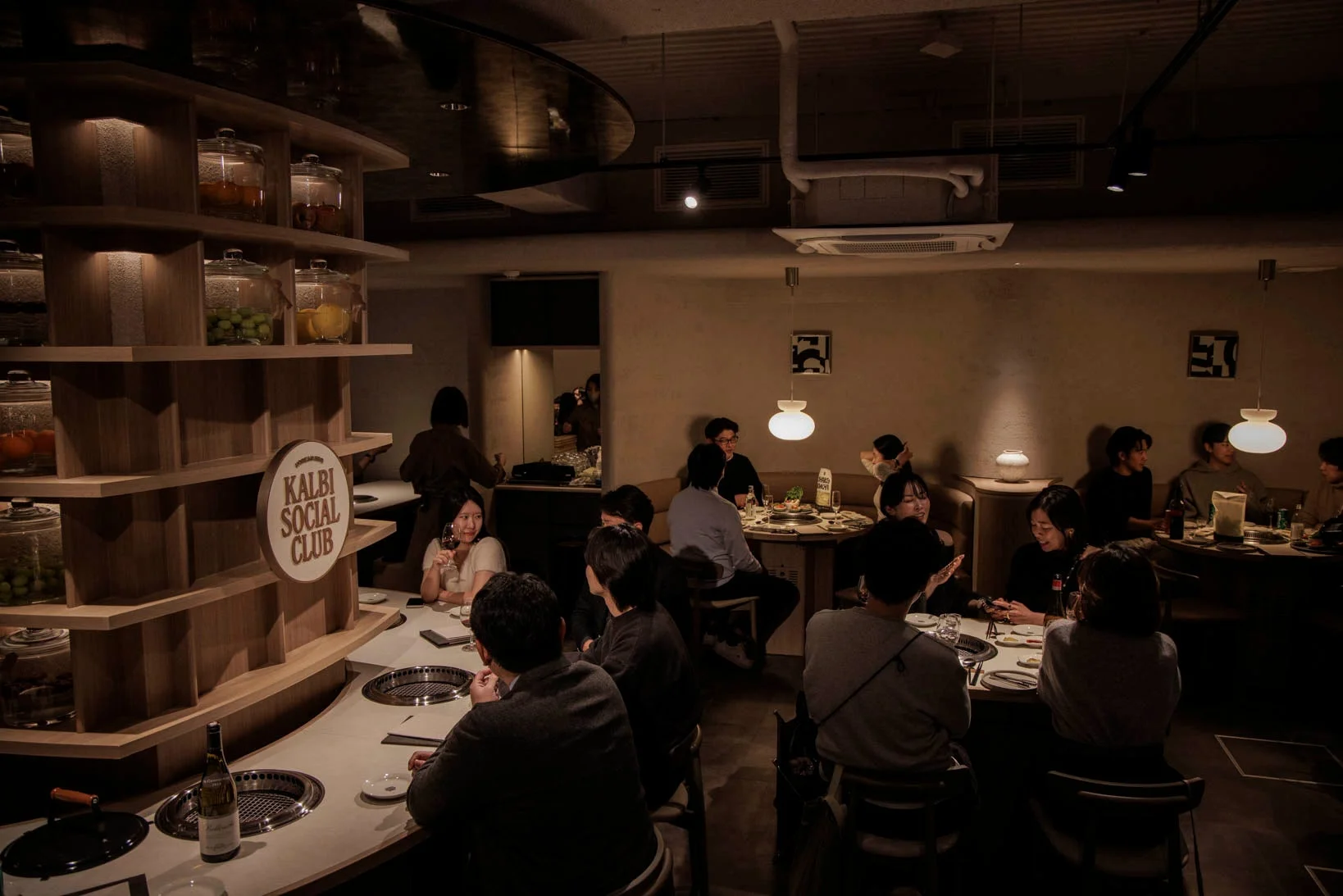 KALBI SOCIAL CLUB TOKYOの店内