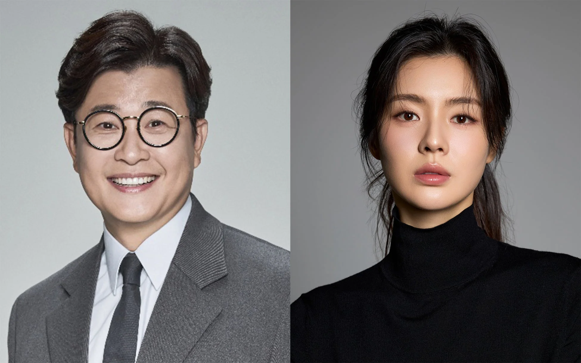 男女2人のポートレート