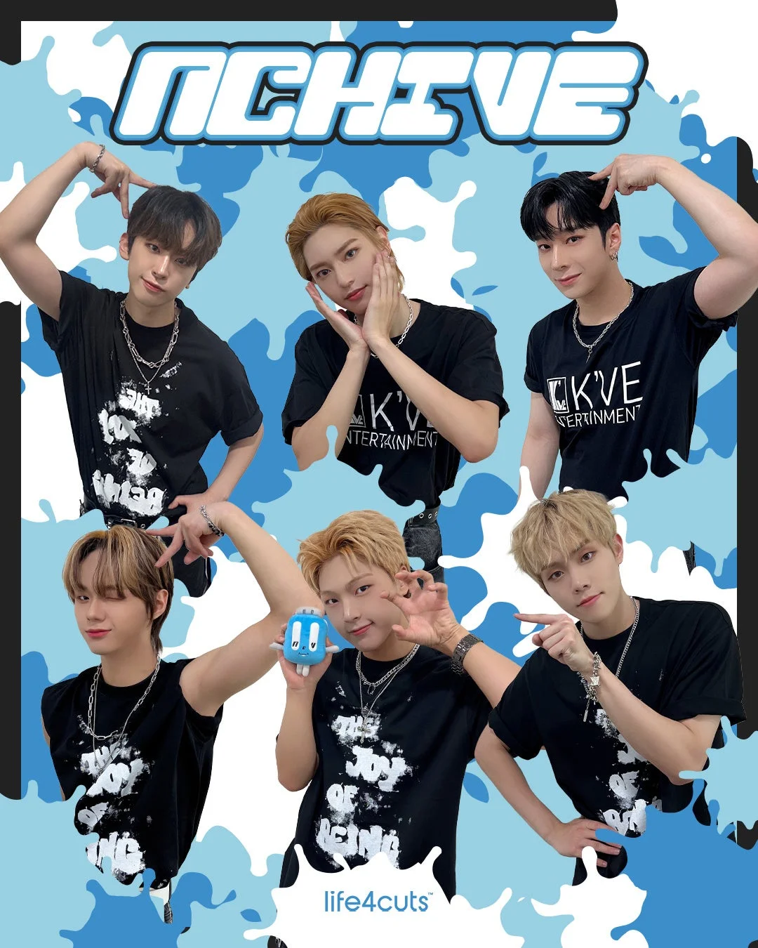 NCHIVEと人生4カットのコラボレーション
