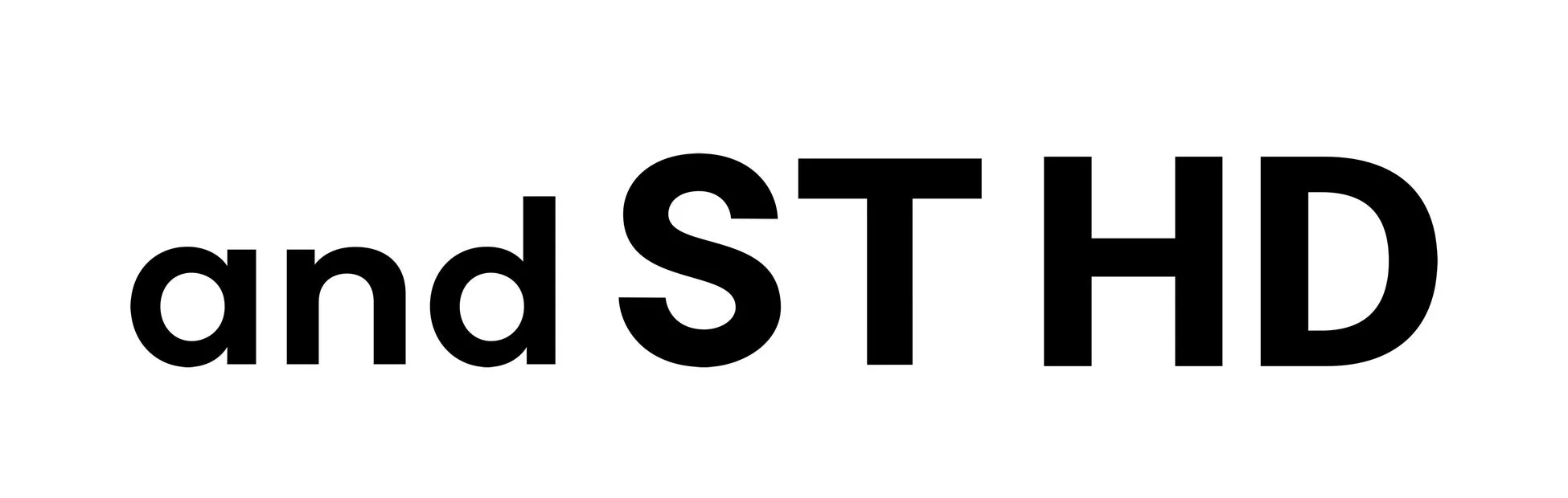 and ST HDのロゴ