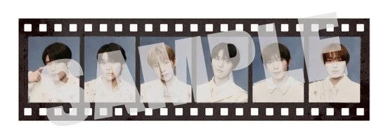 NCT WISHメンバーが写るフィルムルックカードのサンプル