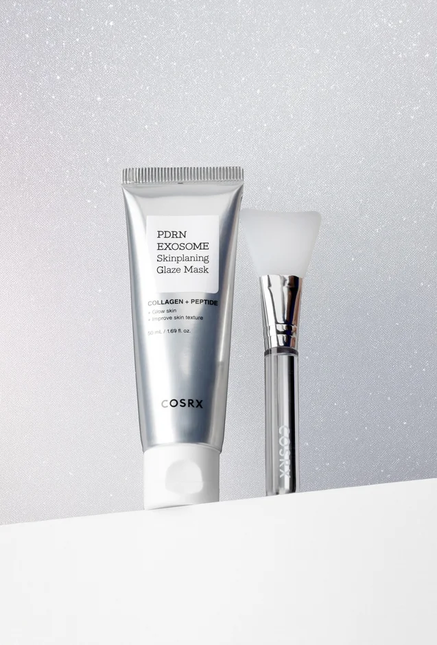 PDRN EXOSOME Skinplaning Glaze Mask with brush