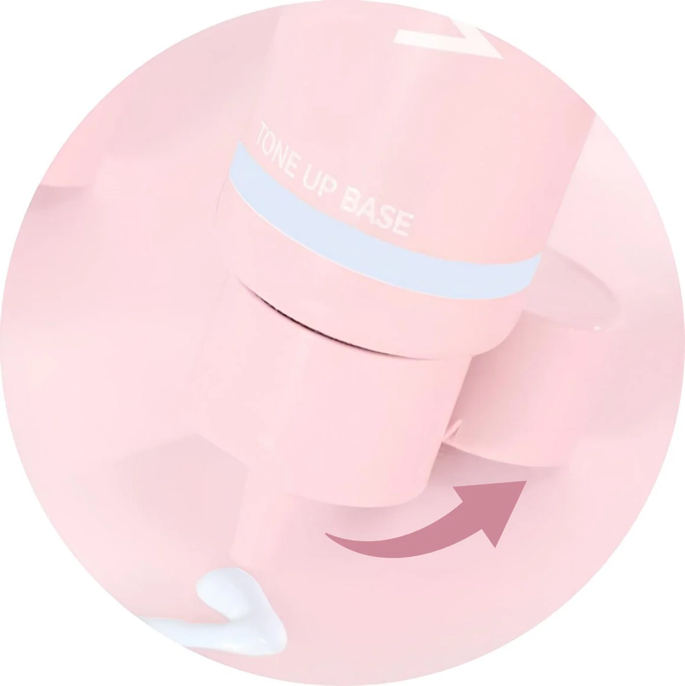 トーンアップベースのテクスチャー