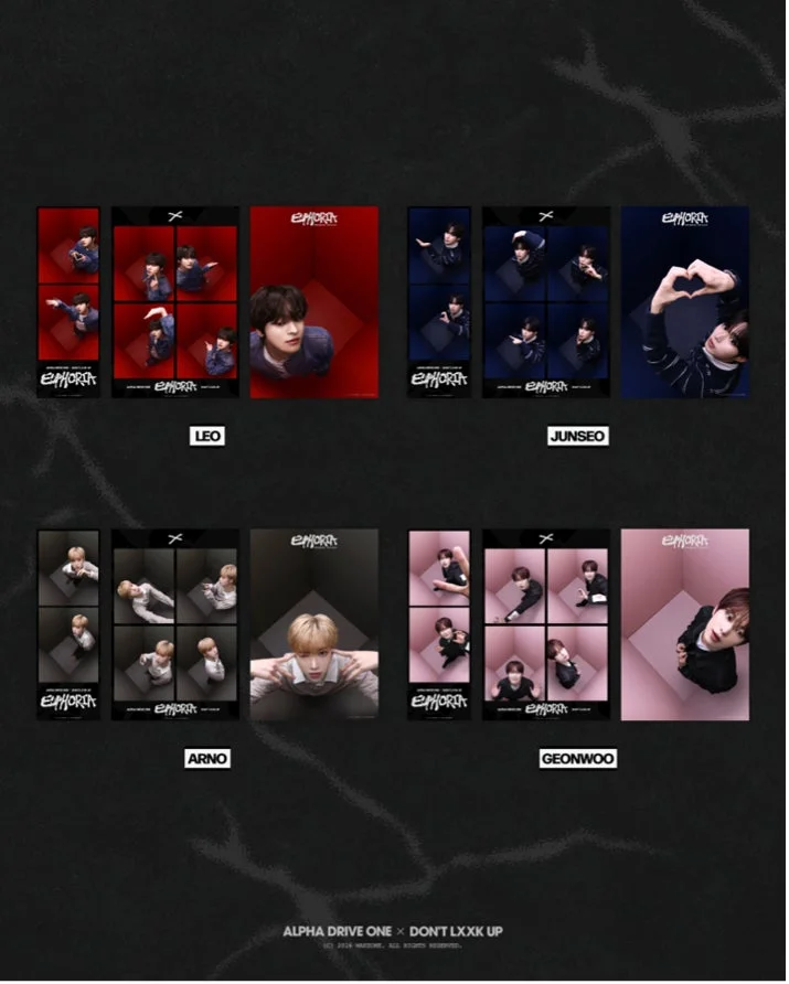 カラーバリエーションのフォトブース