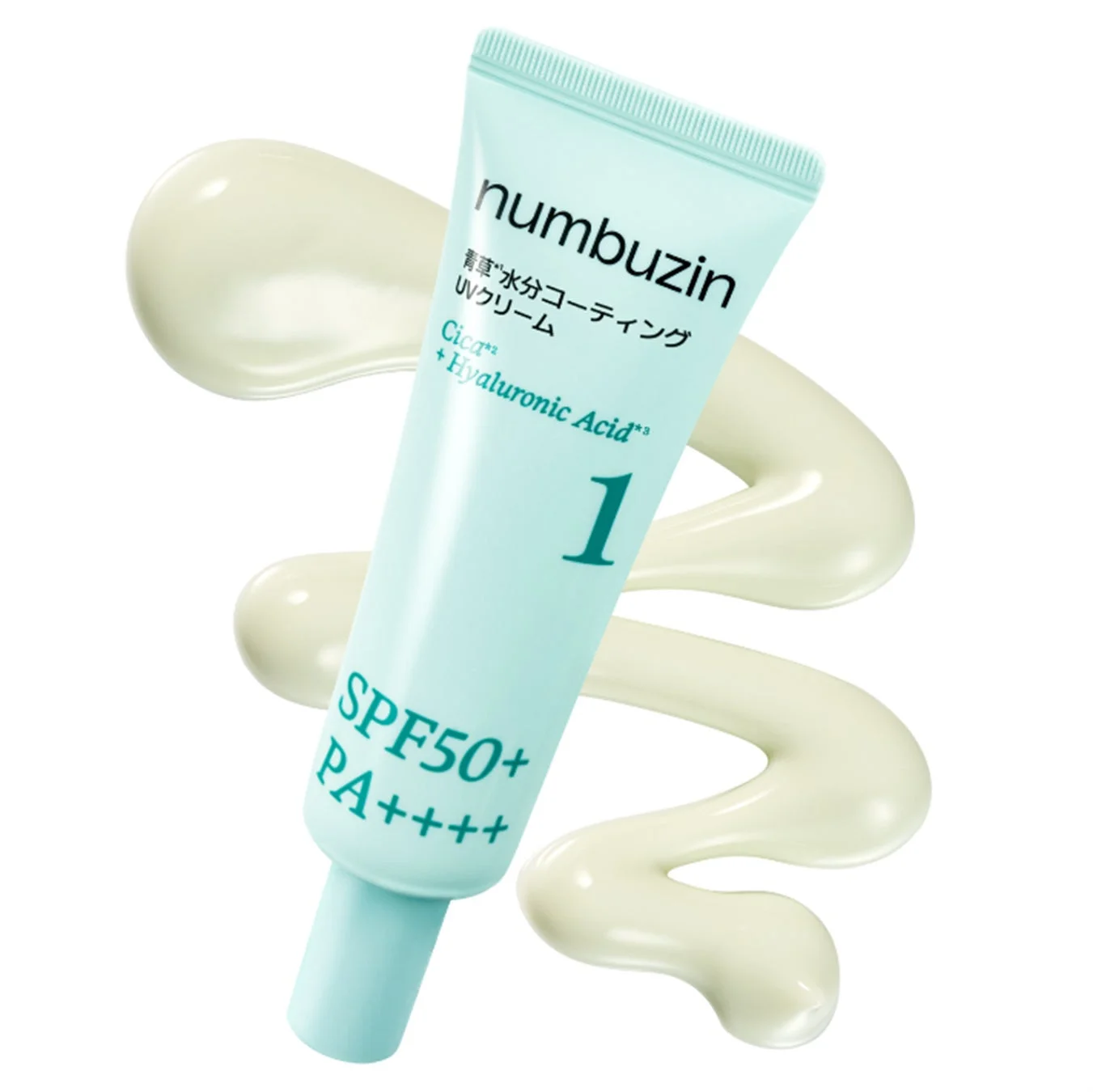 numbuzin 青草水分コーティング UVクリーム