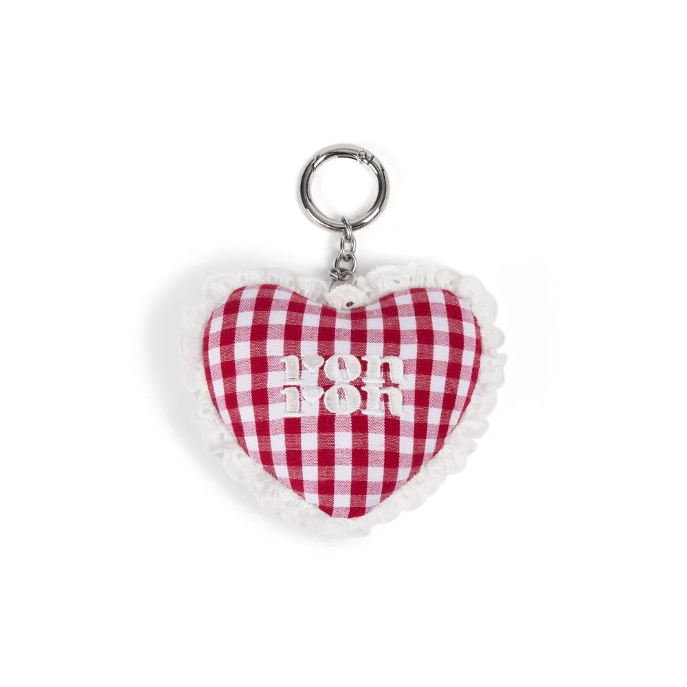 HEART CUSHION KEYRING
