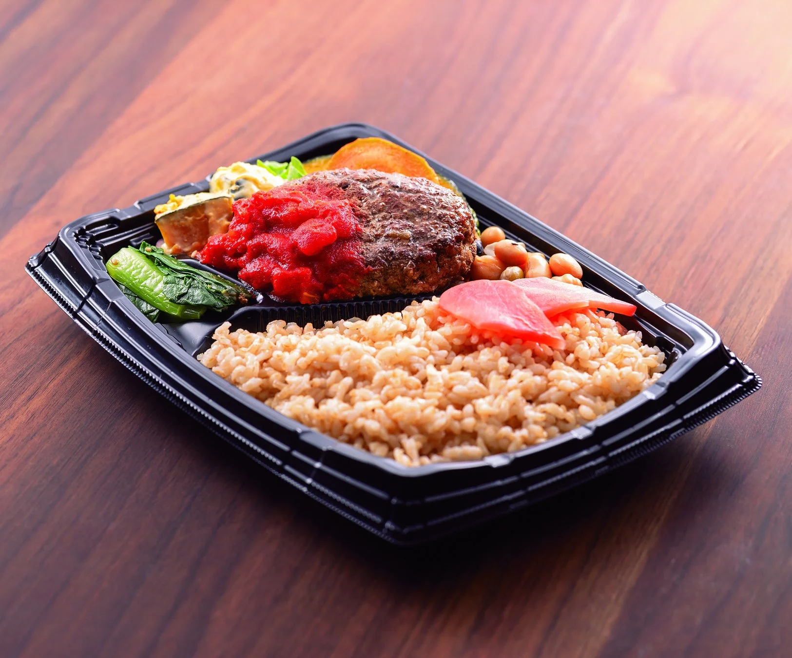 メルカートピッコロデリ 鹿肉ハンバーグ弁当